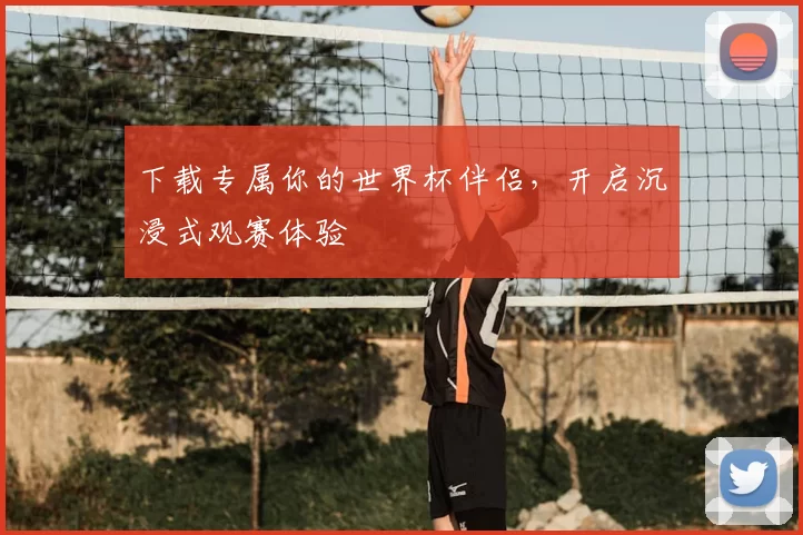 下载专属你的世界杯伴侣，开启沉浸式观赛体验