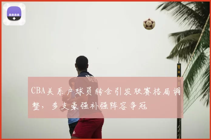 CBA关系户球员转会引发联赛格局调整，多支豪强补强阵容争冠