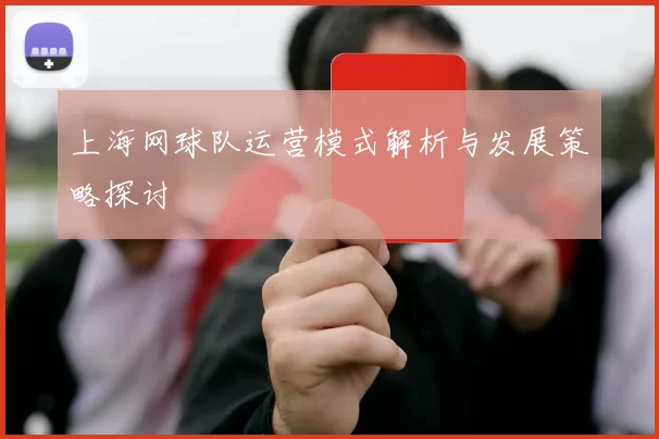 上海网球队运营模式解析与发展策略探讨